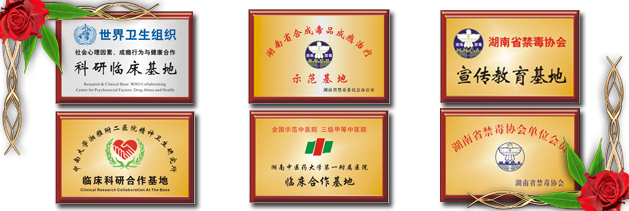 湖南康达自愿戒毒中心荣誉资质